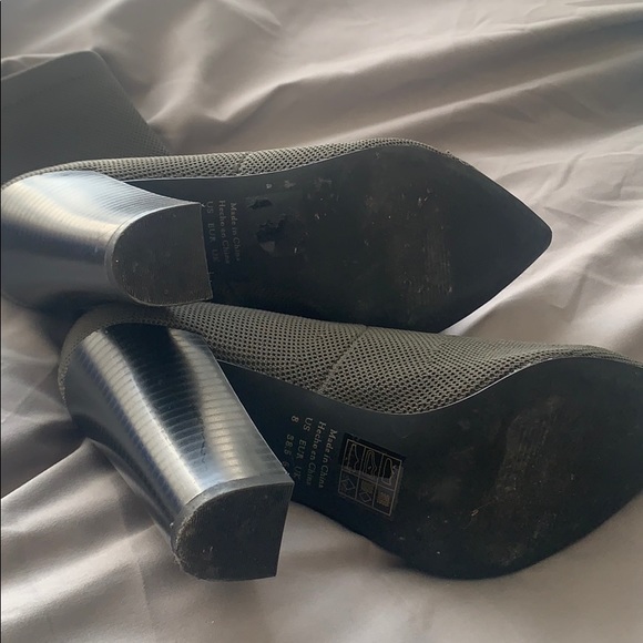 army green sock boots - Picture 2 of 3